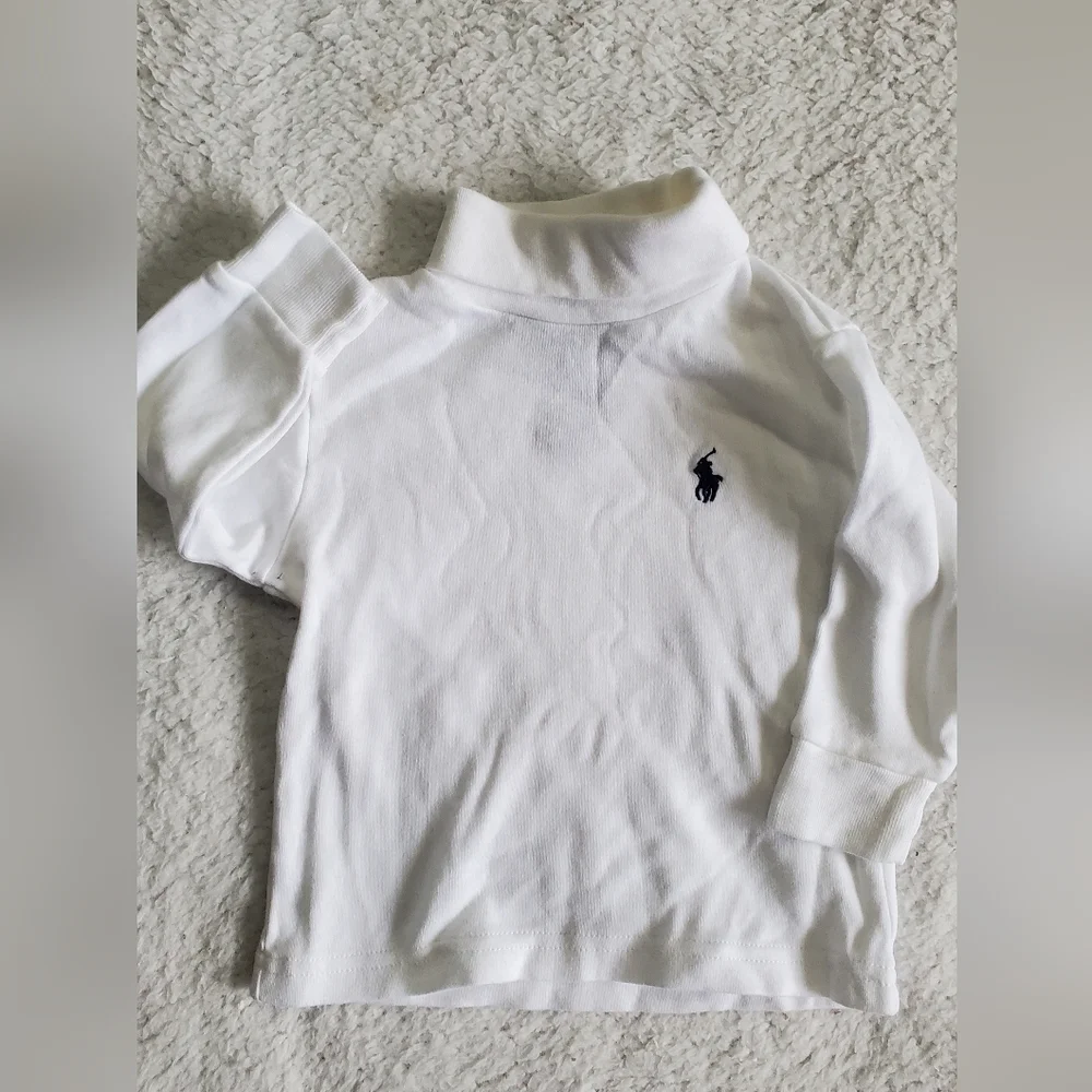 POLO by Ralph Lauren velour onesie‎ 2 pieces Size 9M